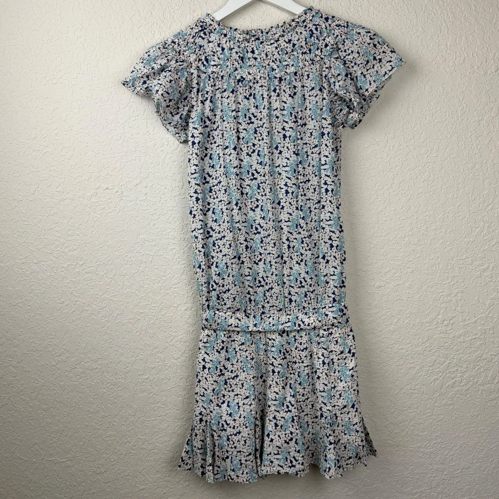 *We Are Sundays Womens Indigo Blue Floral Harley Romper Small - Picture 3 of 14